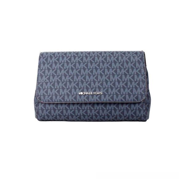 Michael Kors Handbags - Michael Kors Jet Set Chain Crossbody Navy PVC Women Navy Blue. Crossbody Bags